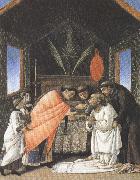 Sandro Botticelli The Last Communion of St jerome (mk36) oil painting artist